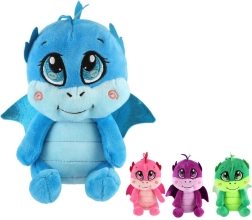 Petit dragon en peluche pour bébés 12×19 cm, plusieurs couleurs
