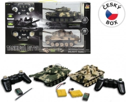 Chars radiocommandés MaDe 2 pcs avec chenilles