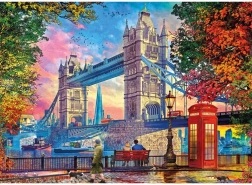 Puzzle Ciel au-dessus du Tower Bridge 1000 pièces