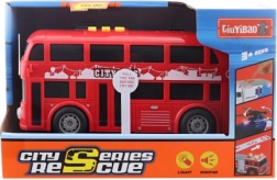 Autobus avec lumières et sons à piles