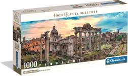 Puzzle panoramique Clementoni Crépuscule sur la Ville éternelle 1000 pièces