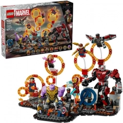 lego marvel avengers: endgame – bataille ultime set de construction