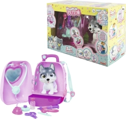 Chiot interactif PAMPER PETZ husky avec baignoire et accessoires