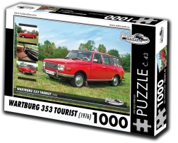 Puzzle Voitures rétro Wartburg 353 Tourist (1976) – 1000 pièces