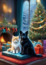 Bluebird Puzzle En attendant Noël 300 pièces