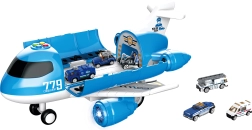 Station aérienne avec effets lumineux et sonores 40 cm avec 6 voitures