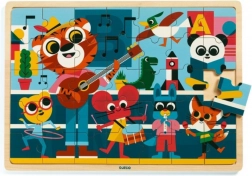 Puzzle en bois Joyeuse fanfare 35 pièces