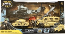 Ensemble militaire avec figurines