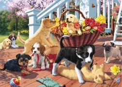 Puzzle Chiots 1000 pièces DINO