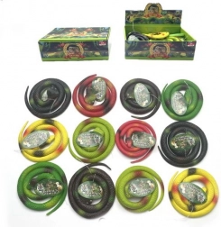 Serpent en caoutchouc 75 cm