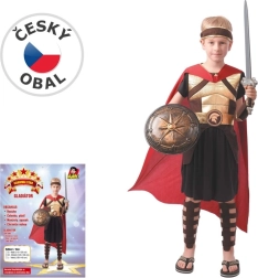 Costume de carnaval de gladiateur pour enfant, 110–120 cm