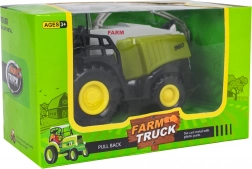 moissonneuse-batteuse en métal – jouet avec éléments mobiles