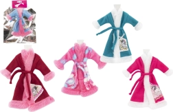 peignoir pour poupées, assortiment de couleurs
