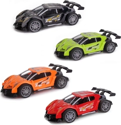 Voiture de course à inertie