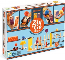 Circuit en bois DJECO Zig & Go Junior Magic