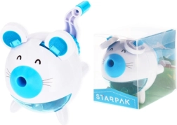 Taille-crayon souris bleu