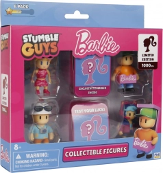 Coffret Deluxe avec figurines STUMBLE GUYS x BARBIE – 6 pcs