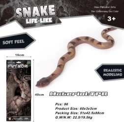 Serpent en caoutchouc doux