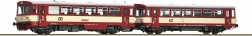 Roco autorail diesel des ČD avec voiture d’accompagnement