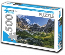 Puzzle Édition Touristique Hautes Tatras – Vallée du Lac Vert 500 pièces