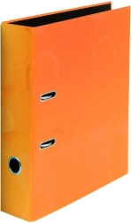 Classeur A4 laminé à levier 7 cm NEO COLORI orange