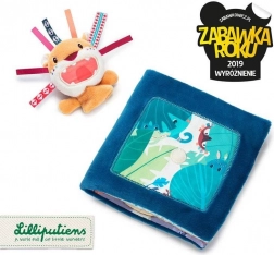 Lilliputiens - Livre avec mini marionnette Lew Jack 9 m+