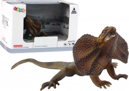 Figurine de collection agama à collerette – série Animaux du monde