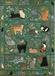 Puzzle Tapisserie de Jardin 1000 pièces de Gibsons