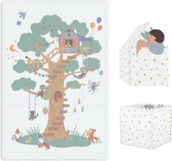 Tapis de jeu et maisonnette Play&Go EEVAA Tiloo Treehouse