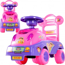 Draisienne et trotteur pour filles avec 17 mélodies