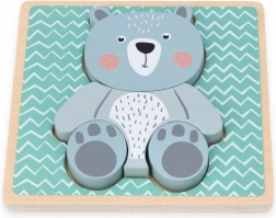 Puzzle en bois pour enfants - Ours