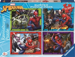 Puzzle Spiderman 4x100 pièces