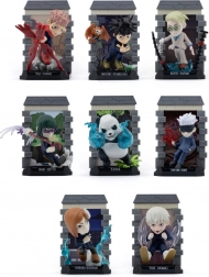Capsule mystère Jujutsu Kaisen – figurine de collection avec accessoires