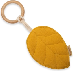 Anneau de Dentition New Baby Leaf Moutarde