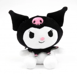 Peluche KUROMI 32 cm – SANRIO, peluche douce de collection