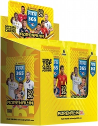 Cartes PANINI FIFA 365 Adrenalyn XL 2026 – présentoir 50 sachets