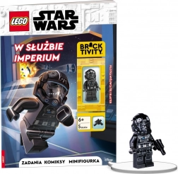 Lego Star Wars : Livre interactif avec bande dessinée et minifigurine de pilote TIE
