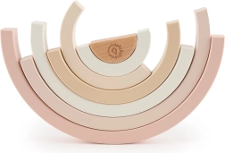 Arc-en-ciel en bois pliable Bieco, faon Ella