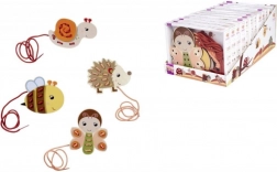 Kit de broderie en bois avec animaux – 15 pcs
