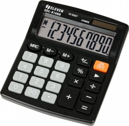 Calculatrice de bureau ELEVEN SDC-810NR noire