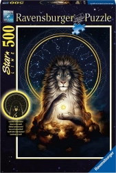 Puzzle lumineux Lion rayonnant 500 pièces