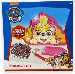 Peinture diamant Pat’ Patrouille – Skye 18 × 18 cm