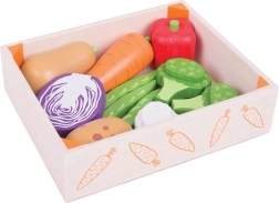 Boîte de légumes Bigjigs Toys