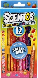 Crayons parfumés SCENTOS 12 pcs