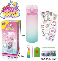 Gourde licorne pour enfants – kit créatif à décorer