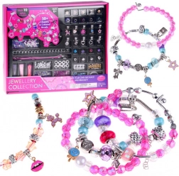 Kit pour fabriquer des bracelets avec perles et breloques