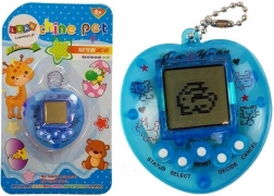 Jeu électronique Tamagotchi Bleu avec chaîne courte