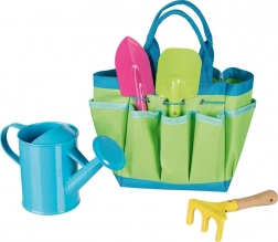 GOKI set d’outils de jardin pour enfants avec sac