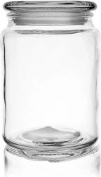 Bocal en verre pour aliments 750 ml avec couvercle