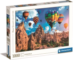 Puzzle 1000 pièces – montgolfières en Cappadoce CLEMENTONI